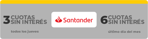 Banco Santander 3 cuotas