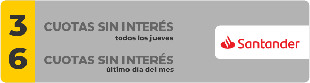 Banco Santander 3 cuotas