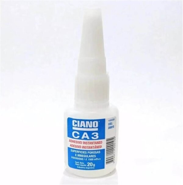 PEGAMENTO CIANOCRILATO CA3 20ML