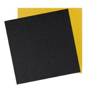 BASE AUTOADHESIVA NEGRA CAMA CALIENTE 23,5 X 23,5Cm