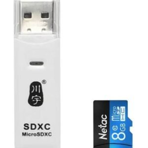 KIT LECTOR TARJETA MEMORIA MICRO SD 8GB