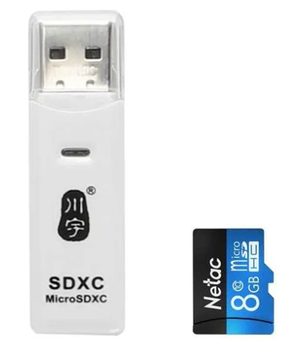KIT LECTOR TARJETA MEMORIA MICRO SD 8GB