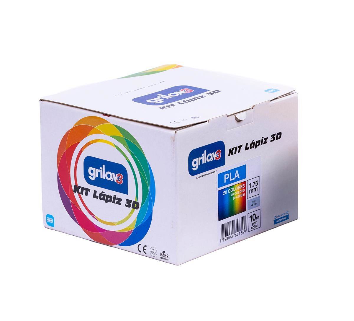 FILAMENTO LAPIZ 3D GRILON3