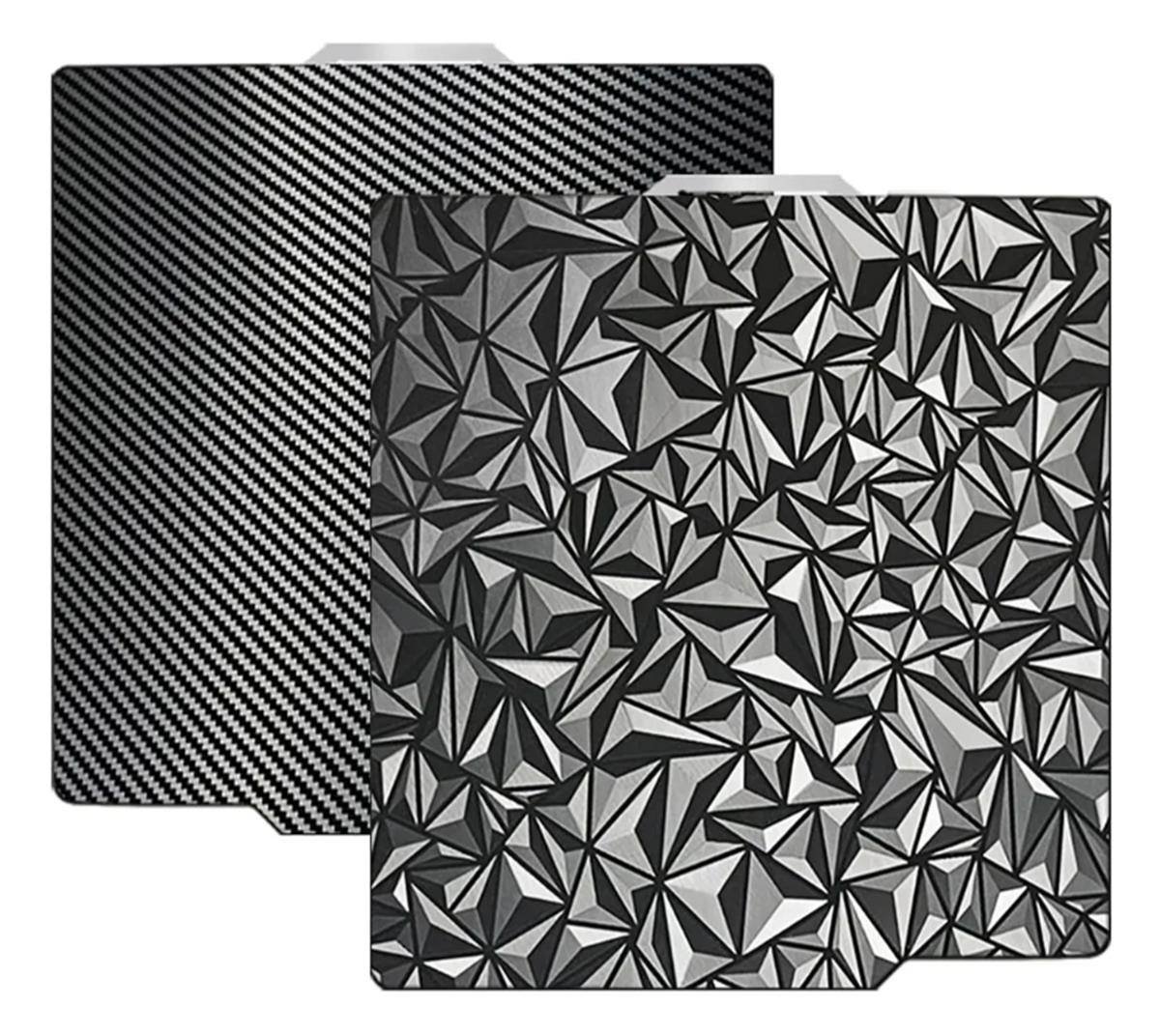 CAMA FLEJE PEI BAMBU LAB 256 X 256MM FACETADO/FIBRA CARBONO