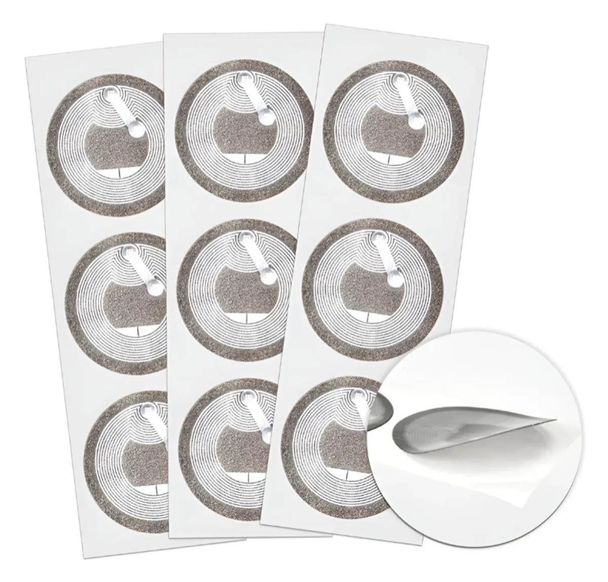 ETIQUETAS NFC ADHESIVAS REGRABABLES Ntag213 X1