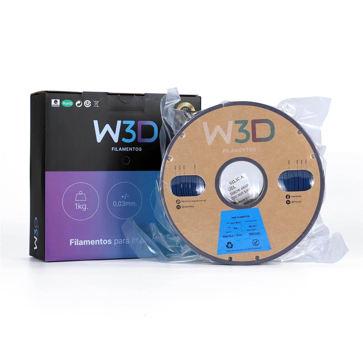 W3D PLA MATTE 1KG