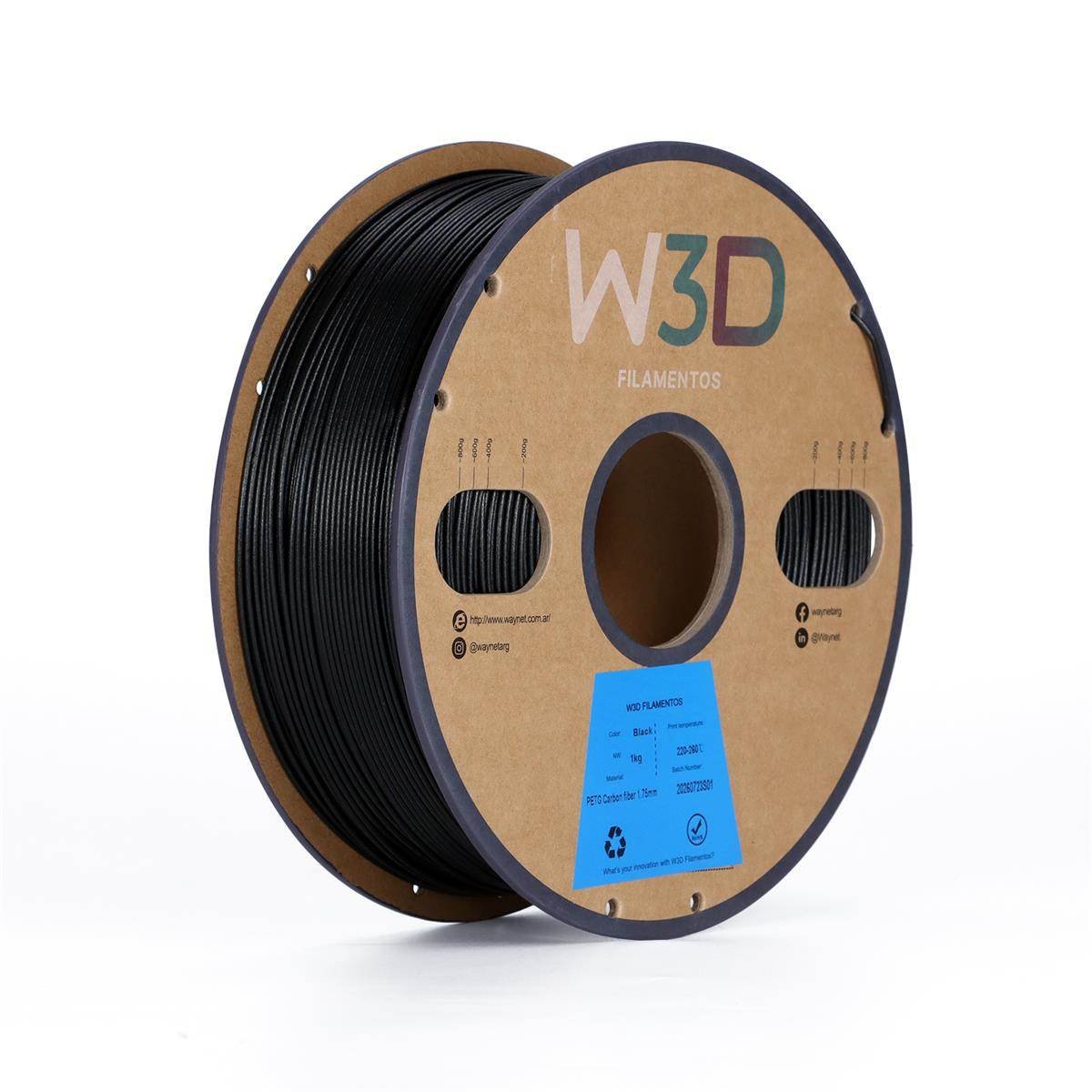 W3D PETG-CF 1KG - Image 2